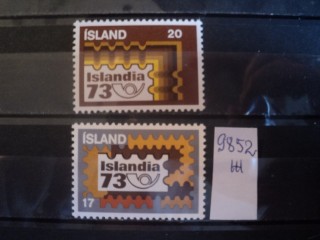 Фото марки Исландия серия 1973г **