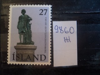 Фото марки Исландия 1975г **