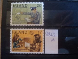 Фото марки Исландия серия 1974г **