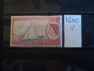 Фото марки Брит. Бермуды 1953г *