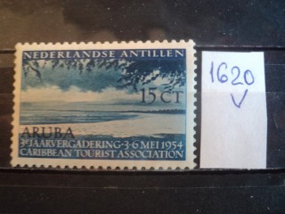 Фото марки Нидер. Антильские острова 1954г *
