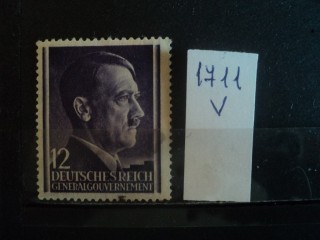 Фото марки Германская оккупация Польши 1941г *