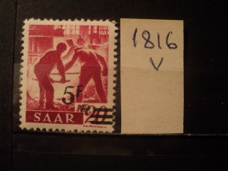 Фото марки Герман. СААР 1947г **
