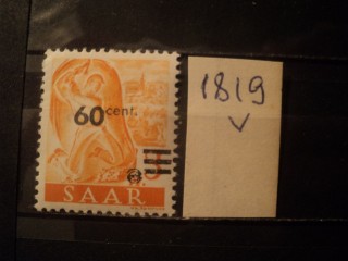 Фото марки Герман. СААР 1947г *