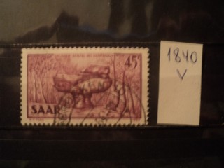 Фото марки Герман. СААР. 1949г