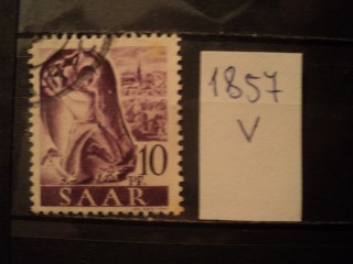 Фото марки Герман. СААР 1947г