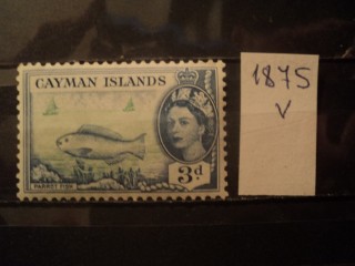 Фото марки Брит. Каймановы острова 1953г *