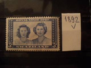 Фото марки Брит. Свазиленд 1947г *