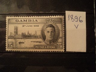 Фото марки Брит. Гамбия 1949г **