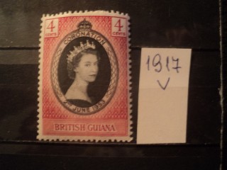Фото марки Брит. Гвиана 1953г *