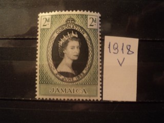 Фото марки Брит. Ямайка 1953г *