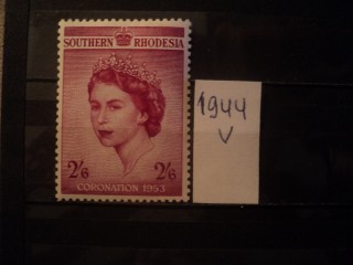 Фото марки Южная Родезия 1953г *