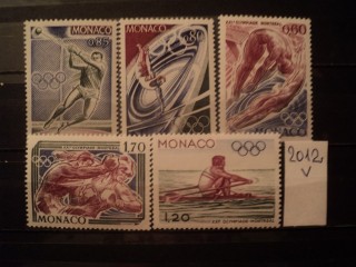 Фото марки Монако серия 1976г **