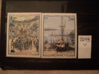 Фото марки Монако серия 1989г **