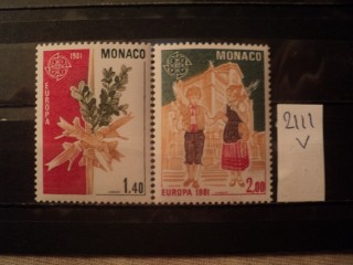 Фото марки Монако серия 1981г **