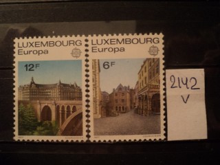 Фото марки Люксембург серия 1977г **