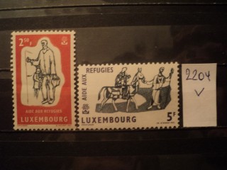 Фото марки Люксембург серия 1960г **