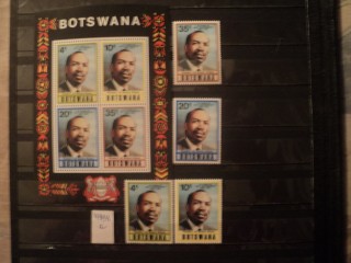 Фото марки Ботсвана серия **