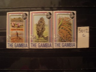 Фото марки Гамбия серия **