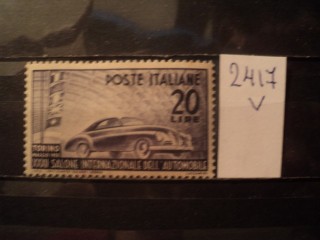 Фото марки Италия 1950г *