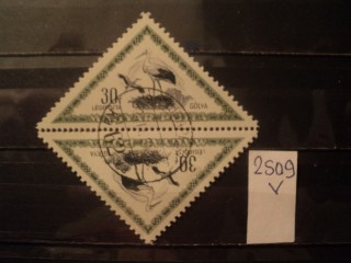 Фото марки Венгрия тет-беш 1952г