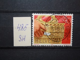 Фото марки Швейцария 1980г