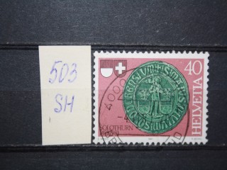 Фото марки Швейцария 1981г