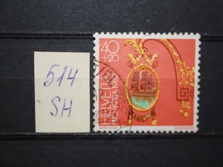 Фото марки Швейцария 1982г