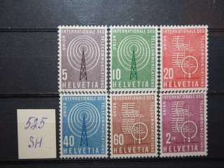 Фото марки Швейцария 1958г серия *