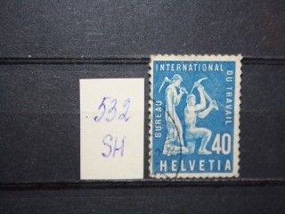 Фото марки Швейцария 1956г