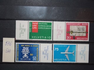 Фото марки Швейцария 1960г серия **