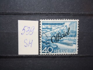 Фото марки Швейцария 1950г