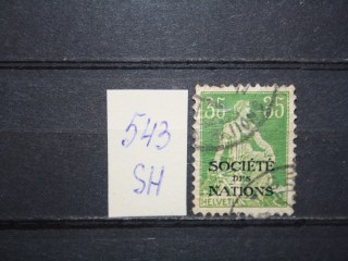 Фото марки Швейцария 1922г