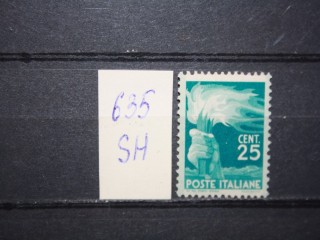 Фото марки Италия 1945г **