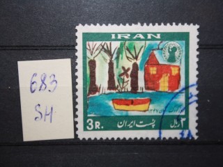 Фото марки Иран 1968г