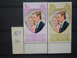 Фото марки Фалклендские острова 1973г **