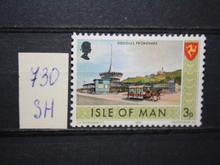 Фото марки Остров Мен 1973г *