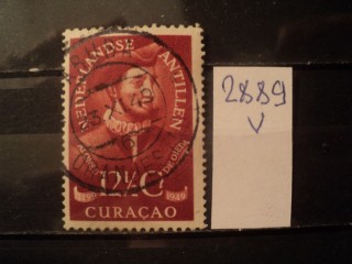 Фото марки Нидер. Антильские острова 1949г