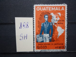 Фото марки Гватемала 1974г