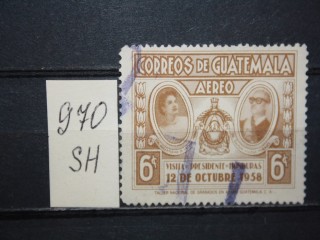 Фото марки Гватемала 1959г