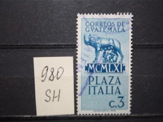 Фото марки Гватемала 1961г
