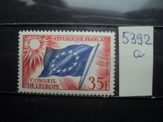 Фото марки Франция 1958г **