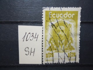 Фото марки Эквадор 1974г