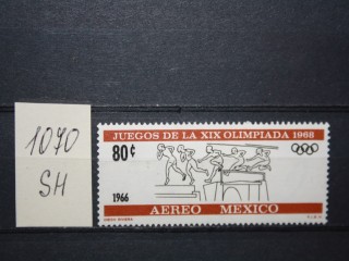 Фото марки Мексика 1966г **