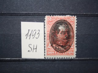 Фото марки Перу 1894г *