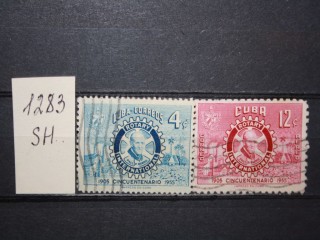 Фото марки Куба 1955г серия