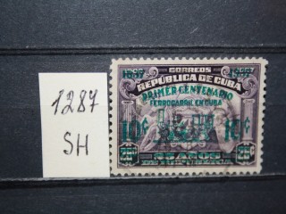 Фото марки Куба 1937г *