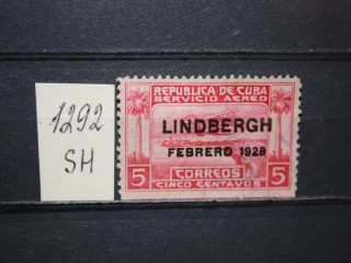 Фото марки Куба 1928г