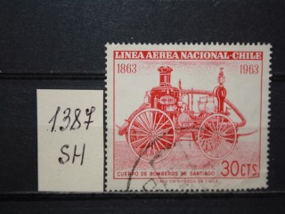 Фото марки Чили 1963г