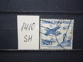 Фото марки Чили 1956-57гг без водного знака